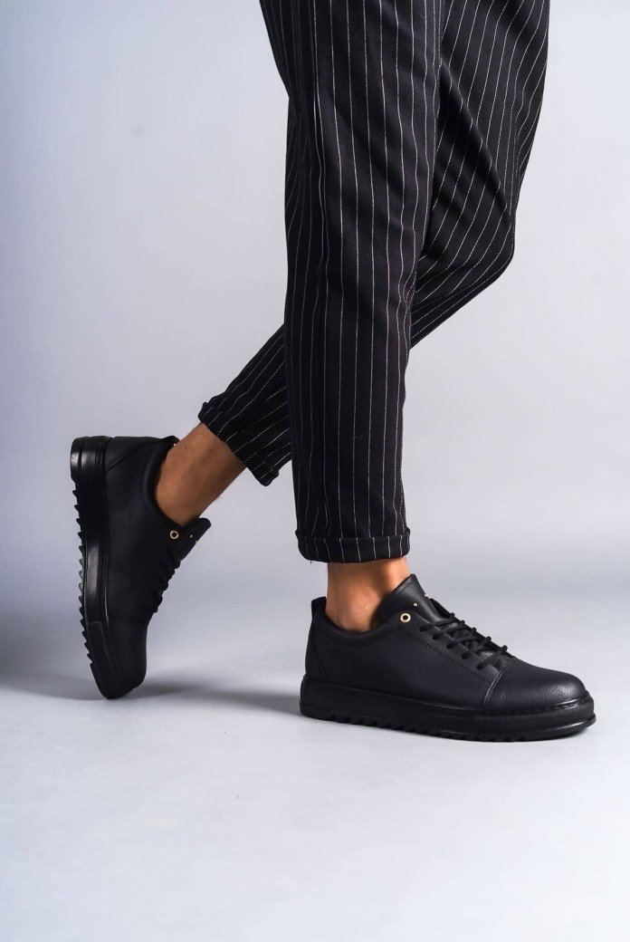 SLW152 Cool Erkek Günlük Bağcıklı Cilt Klasik Ayakkabı CST - Siyah SLW152 Cool Erkek Günlük Bağcıklı Cilt Klasik Ayakkabı CST - Siyah