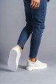 SLW152 Cool Erkek Günlük Bağcıklı Keten Klasik Ayakkabı KBT - Beyaz Erkek Ayakkabı SLW152 Cool Erkek Günlük Bağcıklı Keten Klasik Ayakkabı KBT - Beyaz – Salwo Erkek Ayakkabı