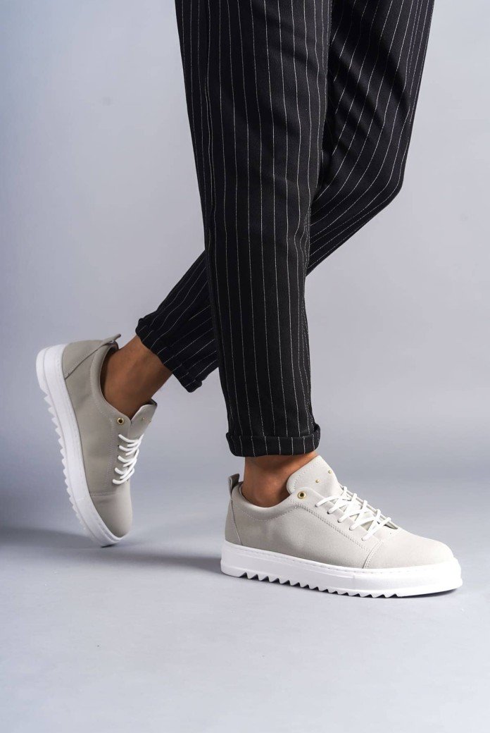 SLW152 Cool Erkek Günlük Bağcıklı Süet Klasik Ayakkabı SBT - Gri SLW152 Cool Erkek Günlük Bağcıklı Süet Klasik Ayakkabı SBT - Gri