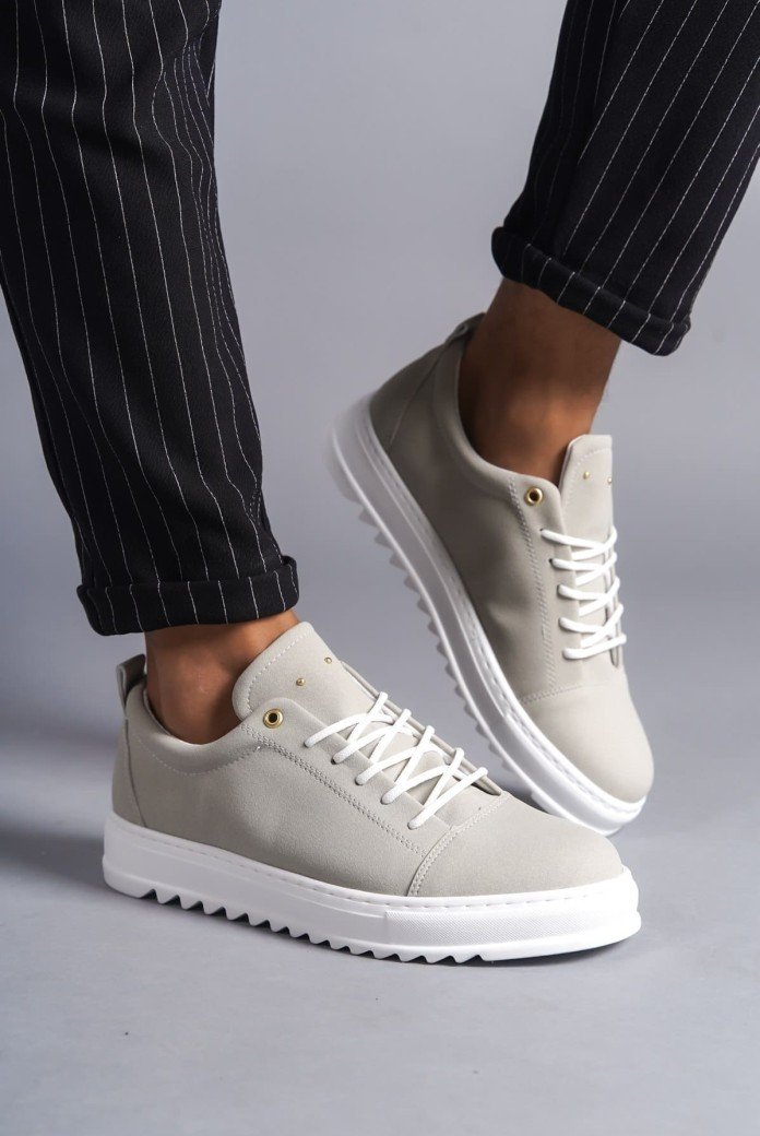 SLW152 Cool Erkek Günlük Bağcıklı Süet Klasik Ayakkabı SBT - Gri SLW152 Cool Erkek Günlük Bağcıklı Süet Klasik Ayakkabı SBT - Gri