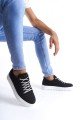 SLW152 Cool Erkek Günlük Bağcıklı Süet Klasik Ayakkabı SBT - Siyah Erkek Ayakkabı SLW152 Cool Erkek Günlük Bağcıklı Süet Klasik Ayakkabı SBT - Siyah – Salwo Erkek Ayakkabı