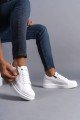 SLW155 Warrior Erkek Günlük Bağcıklı Fermuarlı Cilt Spor Sneaker Ayakkabı CBT - Beyaz Erkek Ayakkabı SLW155 Warrior Erkek Günlük Bağcıklı Fermuarlı Cilt Spor Sneaker Ayakkabı CBT - Beyaz – Salwo Erkek Ayakkabı