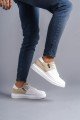 SLW155 Warrior Erkek Günlük Bağcıklı Fermuarlı Cilt Süet Spor Sneaker Ayakkabı CSBT - Beyaz/Krem Erkek Ayakkabı SLW155 Warrior Erkek Günlük Bağcıklı Fermuarlı Cilt Süet Spor Sneaker Ayakkabı CSBT - Beyaz/Krem – Salwo Erkek Ayakkabı