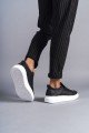 SLW161 Hippo Erkek Günlük Bağcıksız Cilt Spor Sneaker Ayakkabı CBT - Siyah Erkek Ayakkabı SLW161 Hippo Erkek Günlük Bağcıksız Cilt Spor Sneaker Ayakkabı CBT - Siyah – Salwo Erkek Ayakkabı