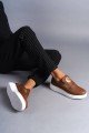 SLW161 Hippo Erkek Günlük Bağcıksız Cilt Spor Sneaker Ayakkabı CBT - Taba Erkek Ayakkabı SLW161 Hippo Erkek Günlük Bağcıksız Cilt Spor Sneaker Ayakkabı CBT - Taba – Salwo Erkek Ayakkabı