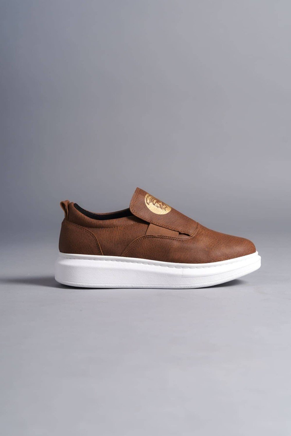 SLW161 Hippo Erkek Günlük Bağcıksız Cilt Spor Sneaker Ayakkabı CBT - Taba Erkek Ayakkabı SLW161 Hippo Erkek Günlük Bağcıksız Cilt Spor Sneaker Ayakkabı CBT - Taba – Salwo Erkek Ayakkabı