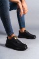 SLW161 Hippo Erkek Günlük Bağcıksız Cilt Spor Sneaker Ayakkabı CST - Siyah Erkek Ayakkabı SLW161 Hippo Erkek Günlük Bağcıksız Cilt Spor Sneaker Ayakkabı CST - Siyah – Salwo Erkek Ayakkabı