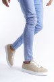 SLW165 Elite Erkek Günlük Bağcıklı Süet Spor Sneaker Ayakkabı SBT - Krem – Salwo Erkek Ayakkabı