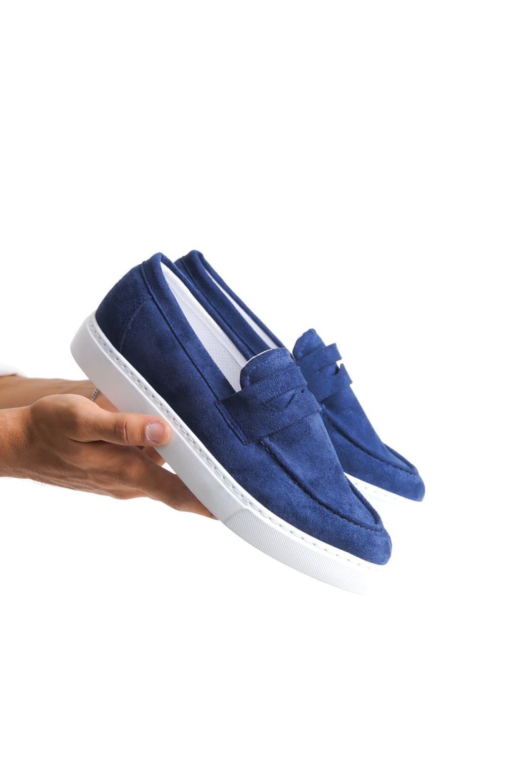 SLW180 Estilo X Erkek Günlük Bağcıksız Süet Klasik Ayakkabı SBT - Lacivert Erkek Ayakkabı SLW180 Estilo X Erkek Günlük Bağcıksız Süet Klasik Ayakkabı SBT - Lacivert – Salwo Erkek Ayakkabı