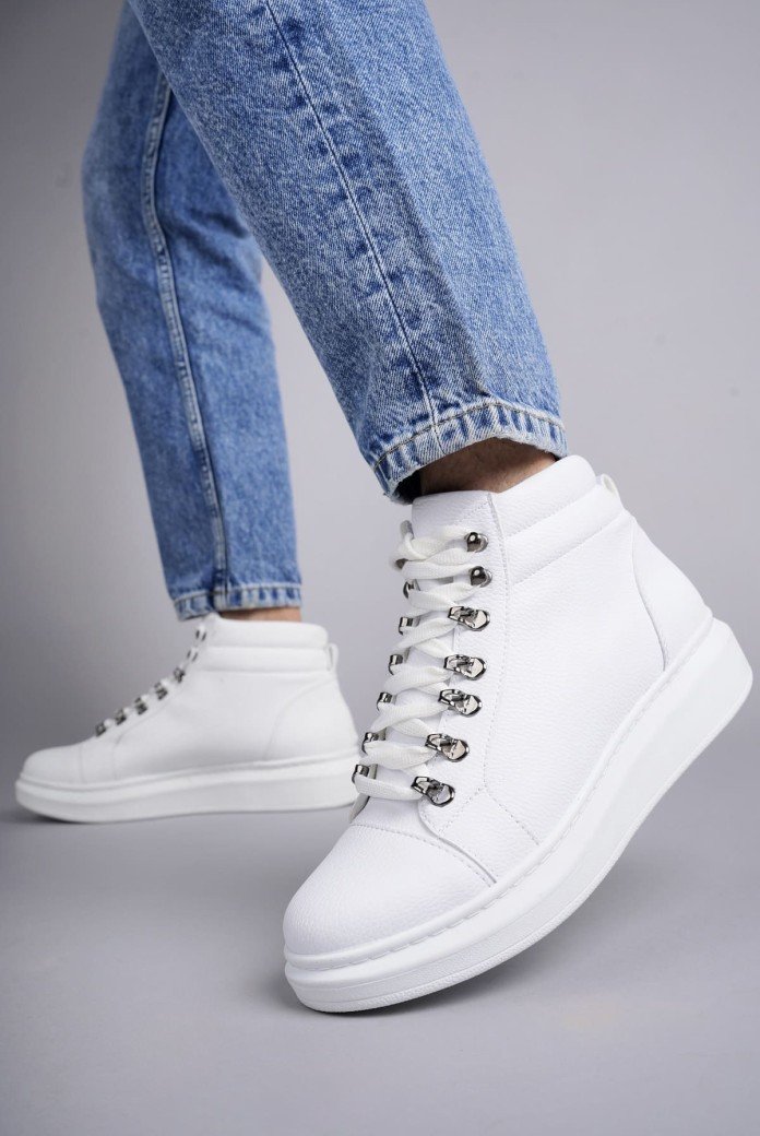 SLW206 Ottawa Erkek Spor Günlük Bağcıklı Cilt Bot CBT - Beyaz SLW206 Ottawa Erkek Spor Günlük Bağcıklı Cilt Bot CBT - Beyaz