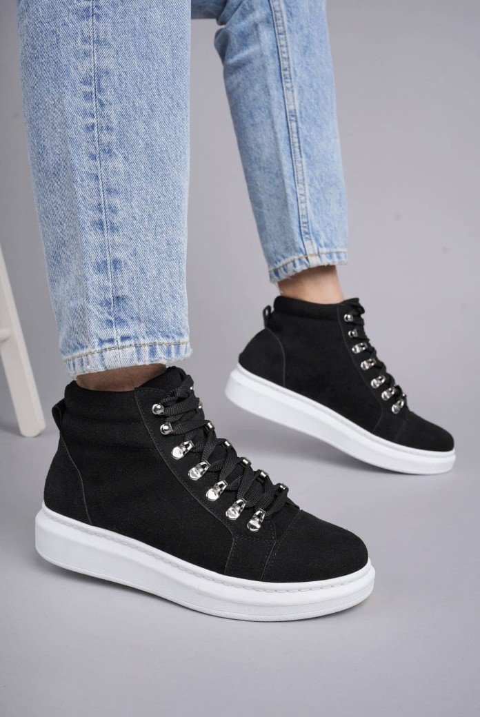 SLW206 Ottawa Erkek Spor Günlük Bağcıklı Süet Bot SBT - Siyah SLW206 Ottawa Erkek Spor Günlük Bağcıklı Süet Bot SBT - Siyah