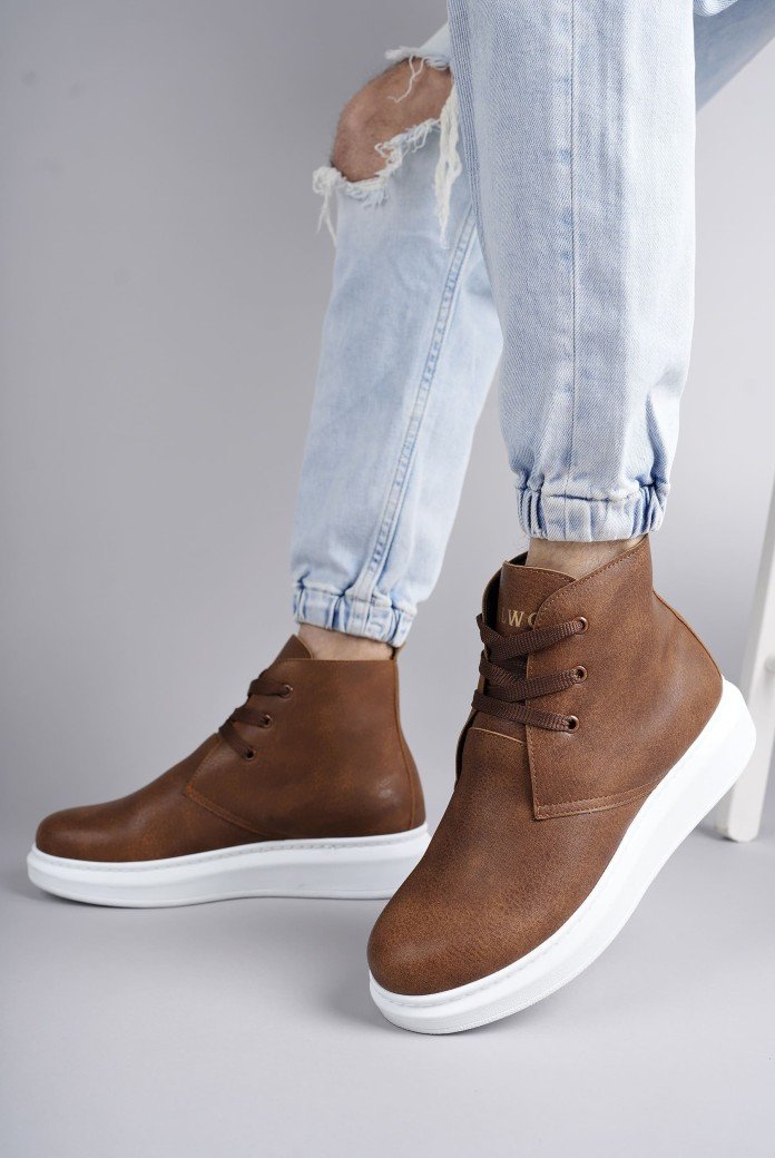 SLW207 Oslo Erkek Spor Günlük Bağcıklı Cilt Bot CBT - Taba SLW207 Oslo Erkek Spor Günlük Bağcıklı Cilt Bot CBT - Taba