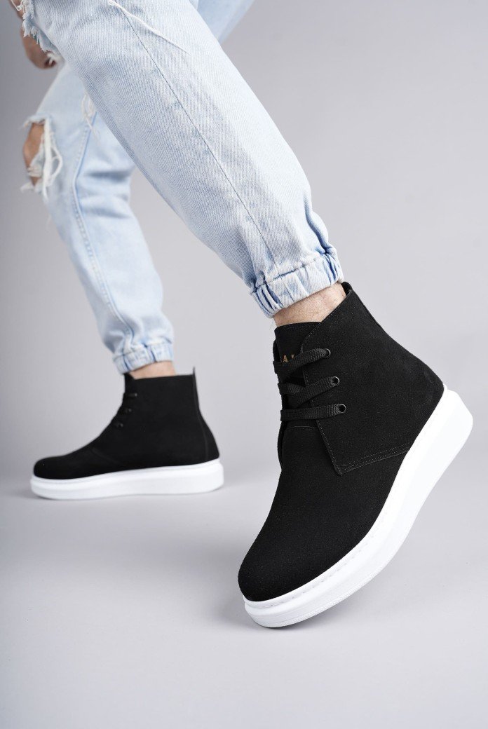 SLW207 Oslo Erkek Spor Günlük Bağcıklı Süet Bot SBT - Siyah SLW207 Oslo Erkek Spor Günlük Bağcıklı Süet Bot SBT - Siyah