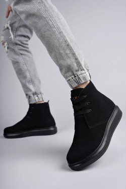 SLW207 Oslo Erkek Spor Günlük Bağcıklı Süet Bot SST - Siyah SLW207 Oslo Erkek Spor Günlük Bağcıklı Süet Bot SST - Siyah