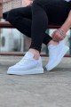 WG018 Erkek Günlük Bağcıklı Kot Kumaş Spor Sneaker Ayakkabı TBT - Beyaz Erkek Ayakkabı WG018 Erkek Günlük Bağcıklı Kot Kumaş Spor Sneaker Ayakkabı TBT - Beyaz – Wagoon Erkek Ayakkabı