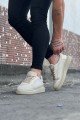 WG019 Erkek Günlük Bağcıklı Triko Cilt Spor Sneaker Ayakkabı TCBT - Bej Erkek Ayakkabı WG019 Erkek Günlük Bağcıklı Triko Cilt Spor Sneaker Ayakkabı TCBT - Bej – Wagoon Erkek Ayakkabı