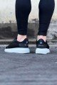 WG019 Erkek Günlük Bağcıklı Triko Cilt Spor Sneaker Ayakkabı TCBT - Siyah Erkek Ayakkabı WG019 Erkek Günlük Bağcıklı Triko Cilt Spor Sneaker Ayakkabı TCBT - Siyah – Wagoon Erkek Ayakkabı