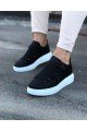 WG033 Erkek Günlük Tokalı Cilt Spor Sneaker Ayakkabı CBT - Siyah Erkek Ayakkabı WG033 Erkek Günlük Tokalı Cilt Spor Sneaker Ayakkabı CBT - Siyah – Wagoon Erkek Ayakkabı