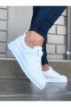 WG036 Erkek Günlük Bağcıklı Lastikli Cilt Spor Sneaker Ayakkabı CBT - Beyaz Erkek Ayakkabı WG036 Erkek Günlük Bağcıklı Lastikli Cilt Spor Sneaker Ayakkabı CBT - Beyaz – Wagoon Erkek Ayakkabı