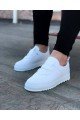 WG036 Erkek Günlük Bağcıklı Lastikli Cilt Spor Sneaker Ayakkabı CBT - Beyaz Erkek Ayakkabı WG036 Erkek Günlük Bağcıklı Lastikli Cilt Spor Sneaker Ayakkabı CBT - Beyaz – Wagoon Erkek Ayakkabı