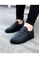 WG036 Erkek Günlük Bağcıklı Lastikli Cilt Spor Sneaker Ayakkabı CST - Siyah Erkek Ayakkabı WG036 Erkek Günlük Bağcıklı Lastikli Cilt Spor Sneaker Ayakkabı CST - Siyah – Wagoon Erkek Ayakkabı
