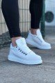 WG047 Erkek Günlük Bağcıklı Cilt Spor Sneaker Ayakkabı CBT - Beyaz Erkek Ayakkabı WG047 Erkek Günlük Bağcıklı Cilt Spor Sneaker Ayakkabı CBT - Beyaz – Wagoon Erkek Ayakkabı