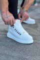 WG047 Erkek Günlük Bağcıklı Cilt Spor Sneaker Ayakkabı CBT - Beyaz Erkek Ayakkabı WG047 Erkek Günlük Bağcıklı Cilt Spor Sneaker Ayakkabı CBT - Beyaz – Wagoon Erkek Ayakkabı