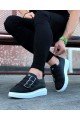 WG050 Erkek Günlük Tokalı Cilt Spor Sneaker Ayakkabı CBT - Siyah Erkek Ayakkabı WG050 Erkek Günlük Tokalı Cilt Spor Sneaker Ayakkabı CBT - Siyah – Wagoon Erkek Ayakkabı