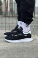 WG062 Erkek Günlük Bağcıklı Cilt Triko Spor Sneaker Ayakkabı CTBT - Siyah/Beyaz Erkek Ayakkabı WG062 Erkek Günlük Bağcıklı Cilt Triko Spor Sneaker Ayakkabı CTBT - Siyah/Beyaz – Wagoon Erkek Ayakkabı