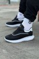 WG062 Erkek Günlük Bağcıklı Cilt Triko Spor Sneaker Ayakkabı CTBT - Siyah/Beyaz Erkek Ayakkabı WG062 Erkek Günlük Bağcıklı Cilt Triko Spor Sneaker Ayakkabı CTBT - Siyah/Beyaz – Wagoon Erkek Ayakkabı