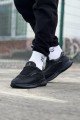 WG062 Erkek Günlük Bağcıklı Cilt Triko Spor Sneaker Ayakkabı CTST - Siyah Erkek Ayakkabı WG062 Erkek Günlük Bağcıklı Cilt Triko Spor Sneaker Ayakkabı CTST - Siyah – Wagoon Erkek Ayakkabı