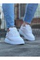 WG094 Erkek Günlük Bağcıklı Cilt Spor Sneaker Ayakkabı CBT - Beyaz Erkek Ayakkabı WG094 Erkek Günlük Bağcıklı Cilt Spor Sneaker Ayakkabı CBT - Beyaz – Wagoon Erkek Ayakkabı