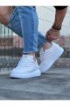 WG094 Erkek Günlük Bağcıklı Cilt Spor Sneaker Ayakkabı CBT - Beyaz Erkek Ayakkabı WG094 Erkek Günlük Bağcıklı Cilt Spor Sneaker Ayakkabı CBT - Beyaz – Wagoon Erkek Ayakkabı