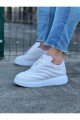 WG094 Erkek Günlük Bağcıklı Cilt Spor Sneaker Ayakkabı CBT - Beyaz Erkek Ayakkabı WG094 Erkek Günlük Bağcıklı Cilt Spor Sneaker Ayakkabı CBT - Beyaz – Wagoon Erkek Ayakkabı