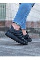 WG094 Erkek Günlük Bağcıklı Cilt Spor Sneaker Ayakkabı CST - Siyah Erkek Ayakkabı WG094 Erkek Günlük Bağcıklı Cilt Spor Sneaker Ayakkabı CST - Siyah – Wagoon Erkek Ayakkabı