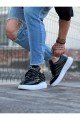 WG094 Erkek Günlük Bağcıklı Rugan Spor Sneaker Ayakkabı RBT - Siyah Erkek Ayakkabı WG094 Erkek Günlük Bağcıklı Rugan Spor Sneaker Ayakkabı RBT - Siyah – Wagoon Erkek Ayakkabı
