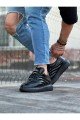 WG094 Erkek Günlük Bağcıklı Rugan Spor Sneaker Ayakkabı RST - Siyah Erkek Ayakkabı WG094 Erkek Günlük Bağcıklı Rugan Spor Sneaker Ayakkabı RST - Siyah – Wagoon Erkek Ayakkabı