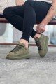 WG096 Erkek Günlük Bağcıklı Süet Spor Sneaker Ayakkabı SHT - Haki Erkek Ayakkabı WG096 Erkek Günlük Bağcıklı Süet Spor Sneaker Ayakkabı SHT - Haki – Wagoon Erkek Ayakkabı