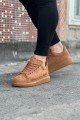 WG096 Erkek Günlük Bağcıklı Süet Spor Sneaker Ayakkabı STT - Taba – Wagoon Erkek Ayakkabı