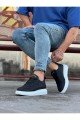 WG301 Erkek Günlük Bağcıklı Cilt Spor Sneaker Ayakkabı CBT - Siyah Erkek Ayakkabı WG301 Erkek Günlük Bağcıklı Cilt Spor Sneaker Ayakkabı CBT - Siyah – Wagoon Erkek Ayakkabı
