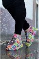 WG501 Erkek Günlük Bağcıklı Kırmızı Boyalı Cilt Spor Sneaker Ayakkabı CRT - Kırmızı – Wagoon Erkek Ayakkabı