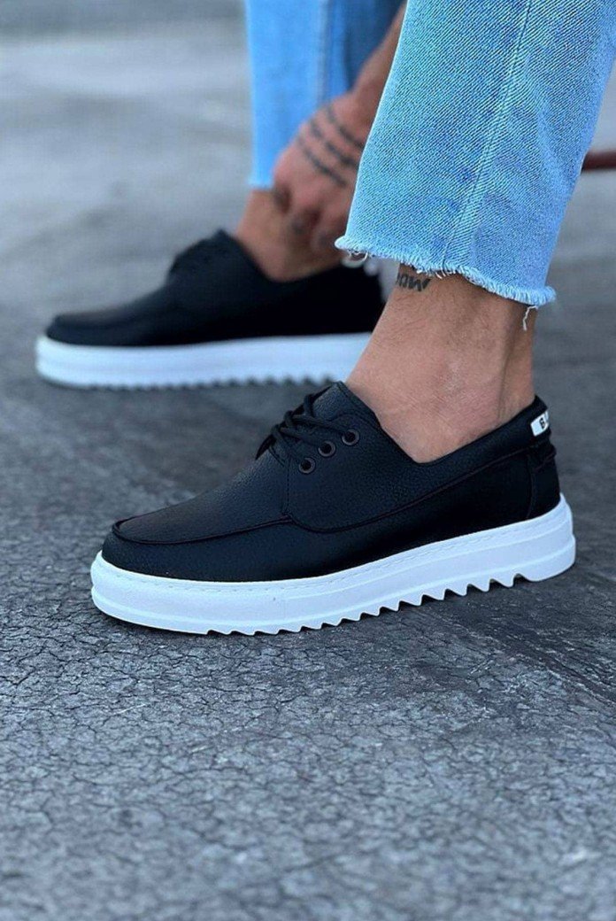 WG506 Erkek Günlük Bağcıklı Cilt Klasik Ayakkabı CBT - Siyah WG506 Erkek Günlük Bağcıklı Cilt Klasik Ayakkabı CBT - Siyah